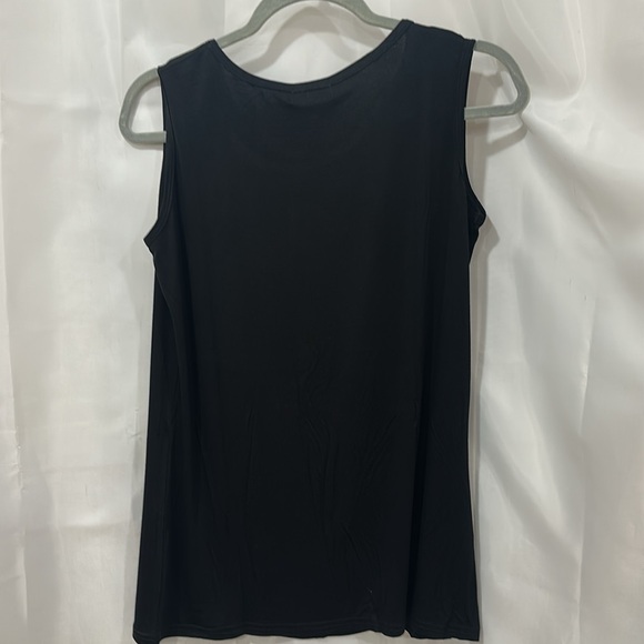 Black Graphic Tank Top one size fits most - Picture 4 of 4